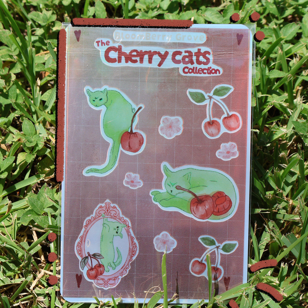 Cherrycats Collection Sticker Sheet