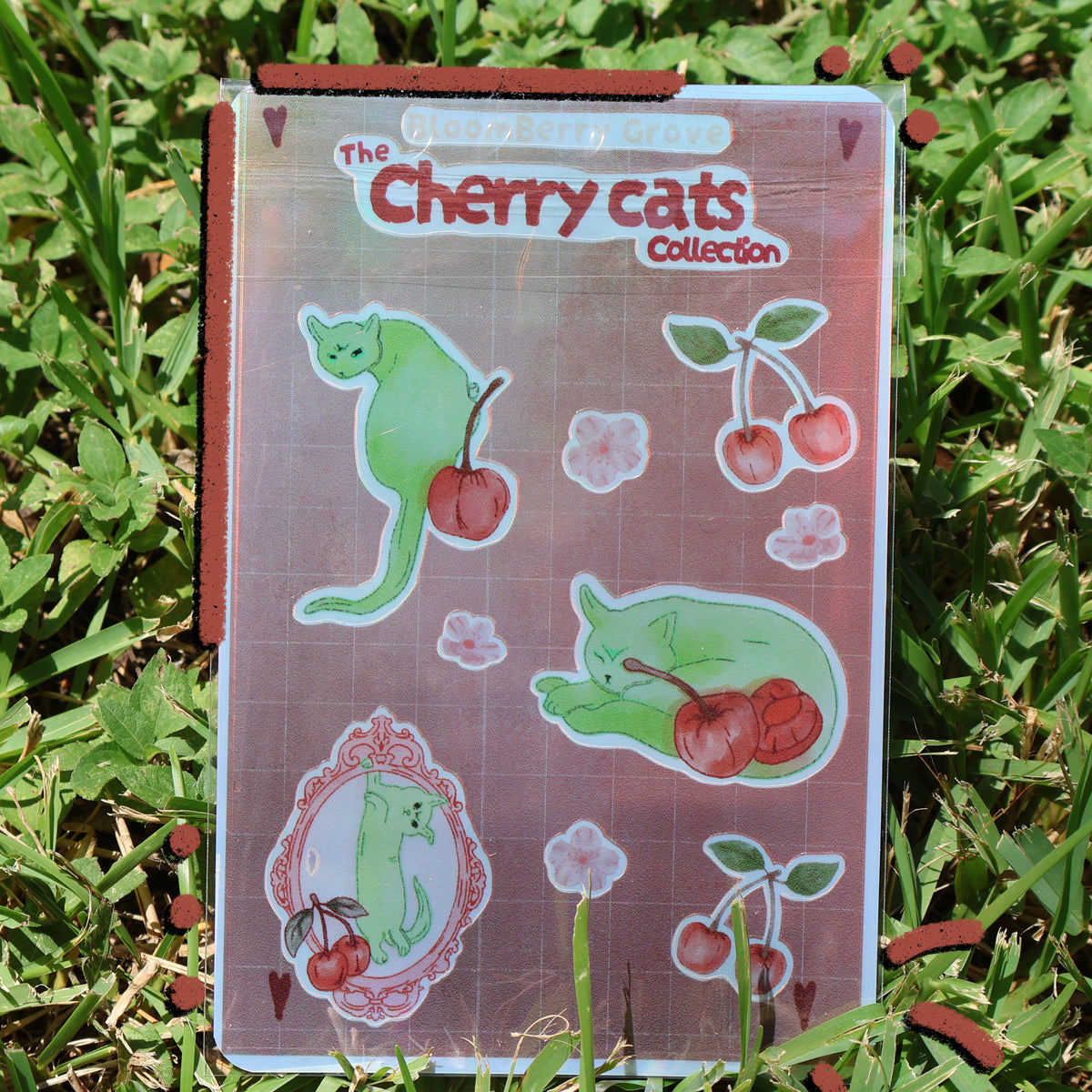 Cherrycats Collection Sticker Sheet