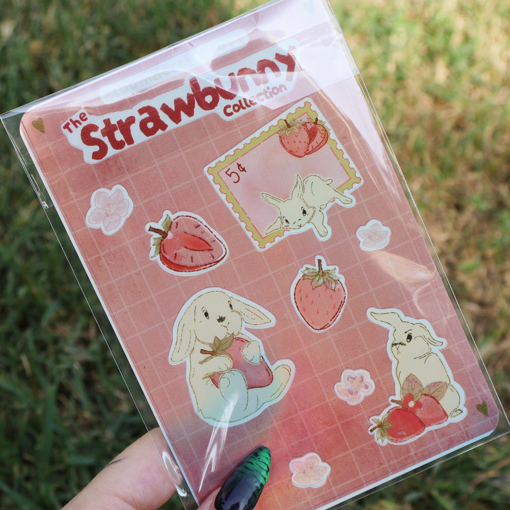 Strawbunny Collection Sticker Sheet