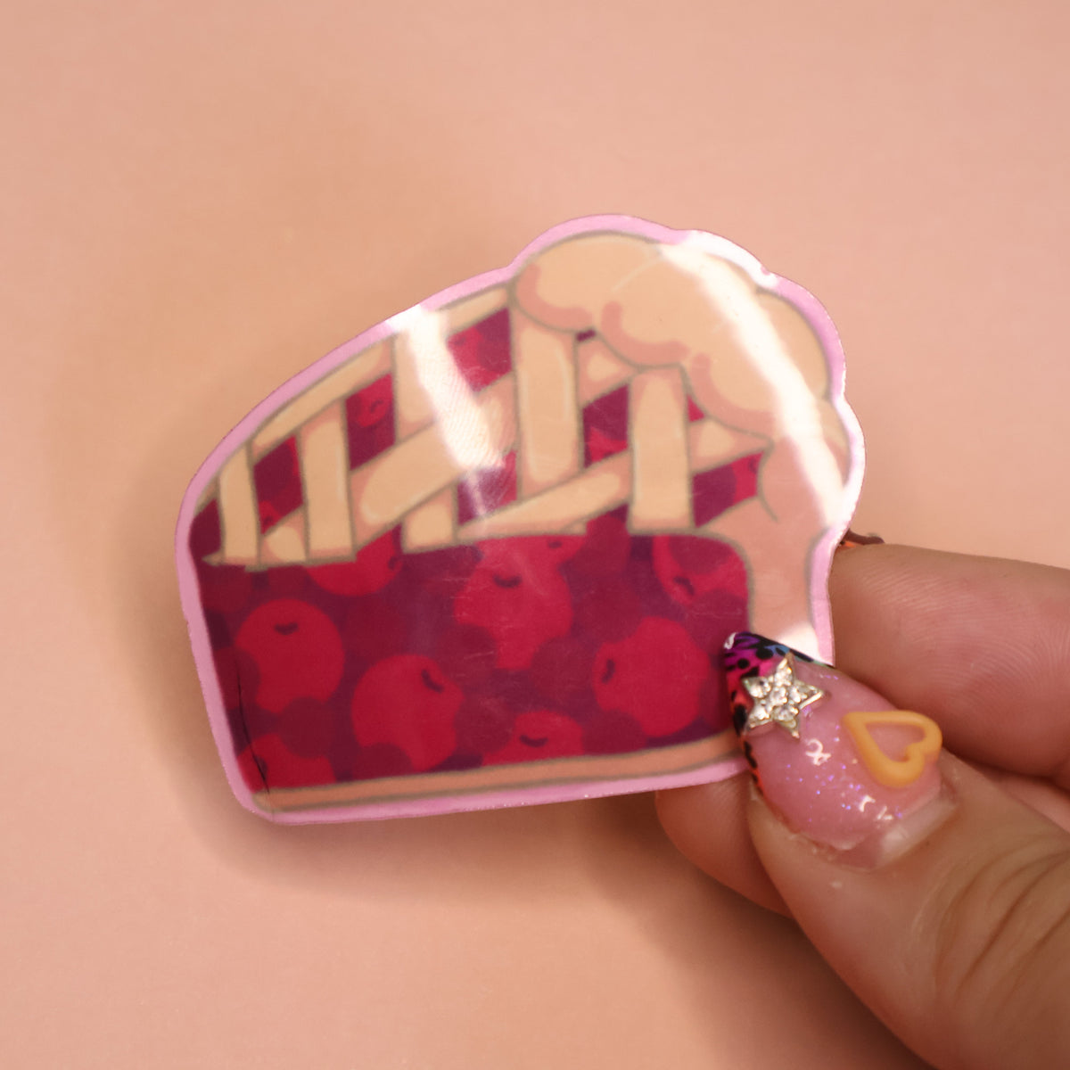 Cherry Pie Slice Sticker
